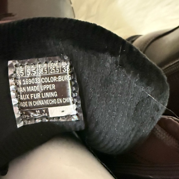 Skechers Jammers Cool Blocker Sneakers Burgundy Memory Foam Women’s 8.5/38.5 EUR - Picture 7 of 9